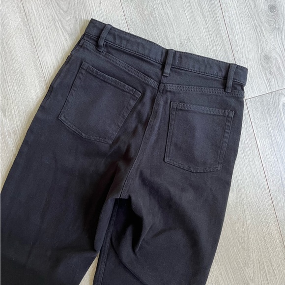 Wilfred Free The Melina Pant - BLACK Denim - Size 0 - Picture 2 of 6